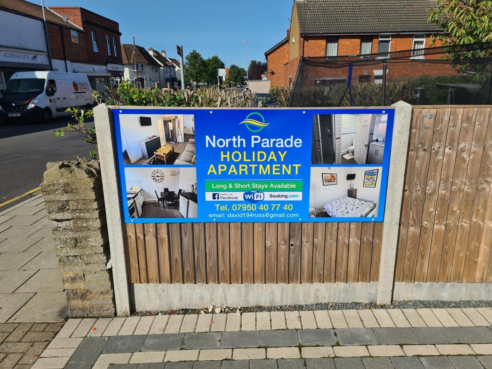 North Parade Holiday Apartment 35 Sea View Road Skegness Pe25 1Bs Exterior photo